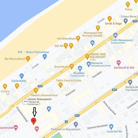 Groot Terras I Luxe Verblijf I Tot 4 Personen I 50M Van De Dijk I Nieuwpoort-Bad ภายนอก รูปภาพ